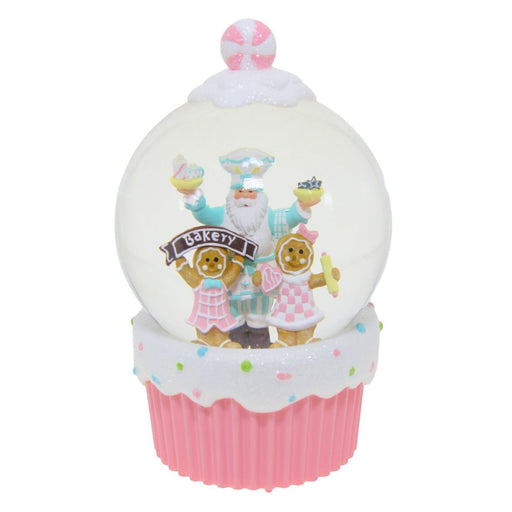 Ronis Candy Gingerbread Waterball Warm white 19.5cm Battery Operated