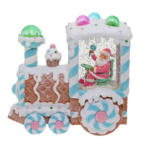Ronis Gingerbread Candy Train 18.5Cm 18.5cm Battery Operated