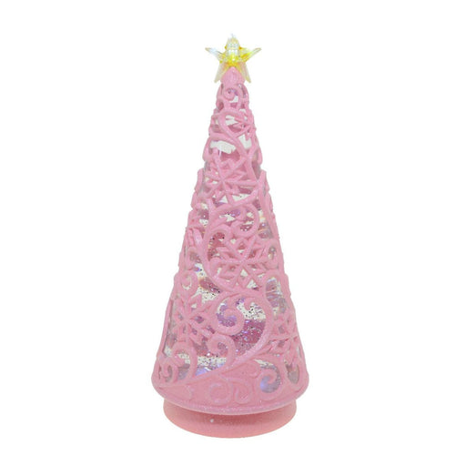 Ronis Led Tree Pink 30Cm White 30cm Battery Operated