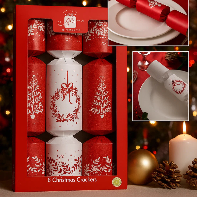 Christmas Hanging Deco cards 70cm 5pk