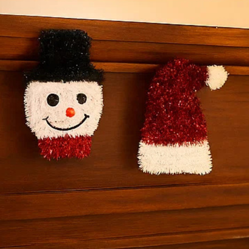 Tinsel Hanging Deco Assorted
