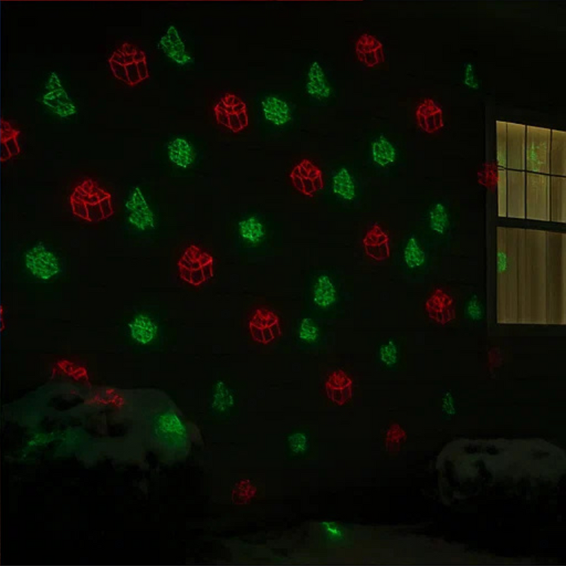 Christmas Laser Dancing Lights 66pk