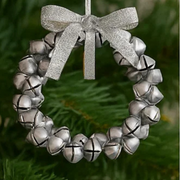 Metallic Nutbell Wreath 14cm – thumbnail