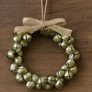 Metallic Nutbell Wreath 14cm – thumbnail