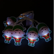 LED PVC Elf Lights Battery Operated 10pk – thumbnail