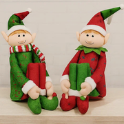 Elf Sitting Door Stop 55cm – thumbnail