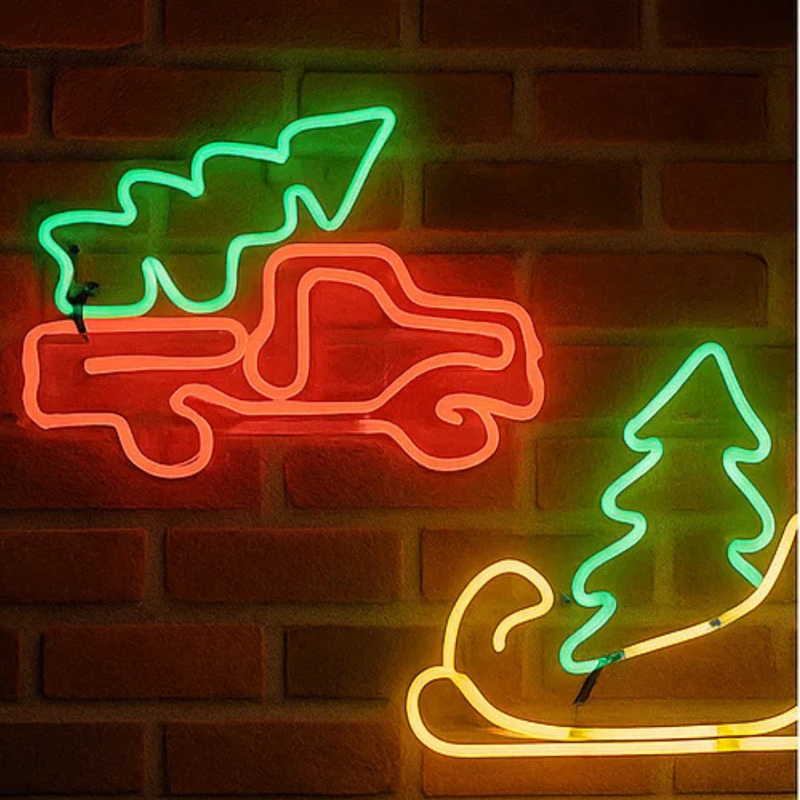 Neon LED Flex Strip Truck Sleigh