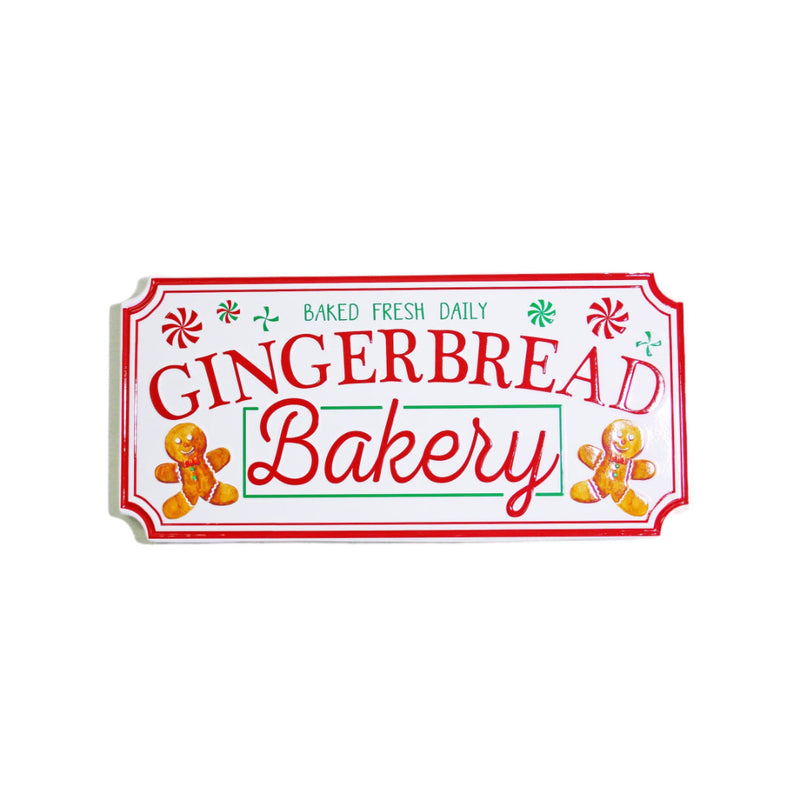 Ronis Metal Gingerbread Bakery Sign 24.5cm