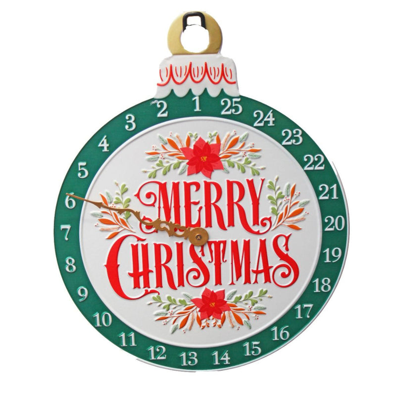 Ronis Metal Merry Cmas Countdown 44cm