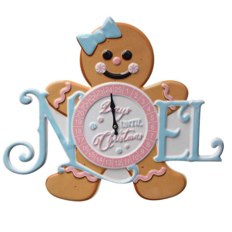 Ronis Metal Noel Countdown Sign 29cm