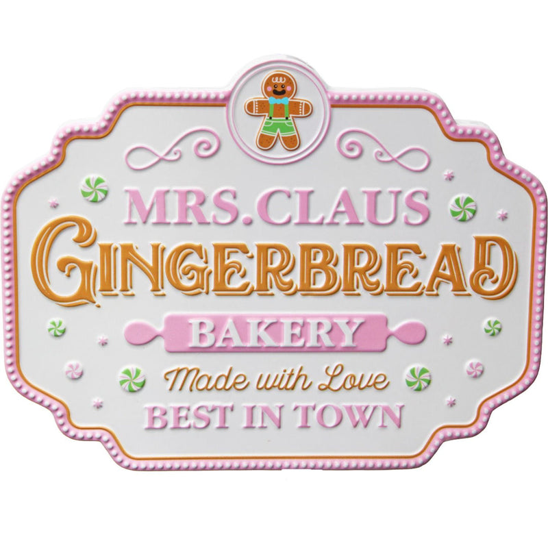 Ronis Metal Pnk Mrs Claus Bakery 27cm