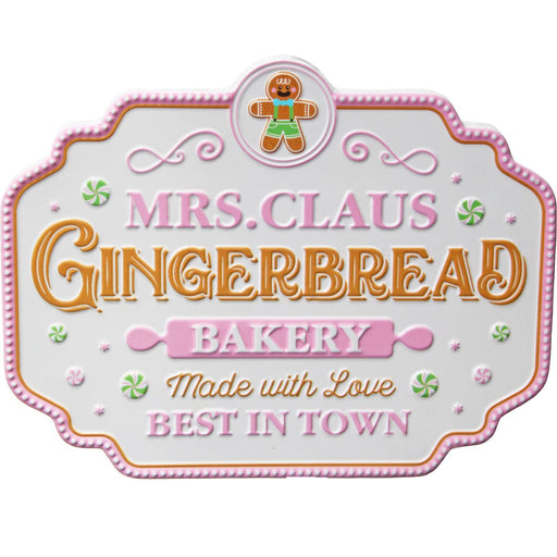 Ronis Metal Pnk Mrs Claus Bakery 27cm