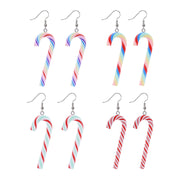 Candycane Stripe Earrings Assorted