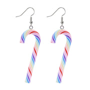 Candycane Stripe Earrings Assorted 2