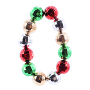 Christmas Chunky Acrylic Bracelet Assorted 3