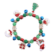 Christmas Jewelled Bracelet Assorted 5