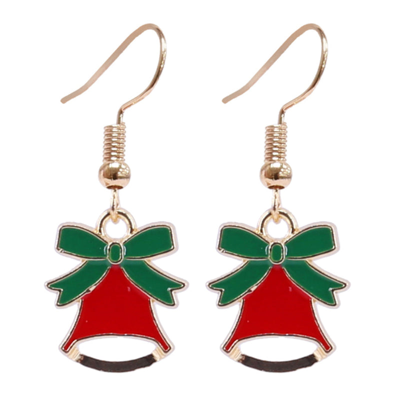 Christmas Dangly Earrings Assorted 4