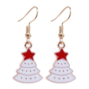 Christmas Dangly Earrings Assorted 5