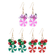 Christmas Pinwheel Earrings Assorted