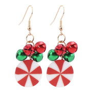 Christmas Pinwheel Earrings Assorted 3