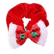 Hair Scrunchie Red Bow Decos Assorted 2 – thumbnail