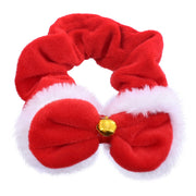 Hair Scrunchie Red Bow Decos Assorted 3 – thumbnail