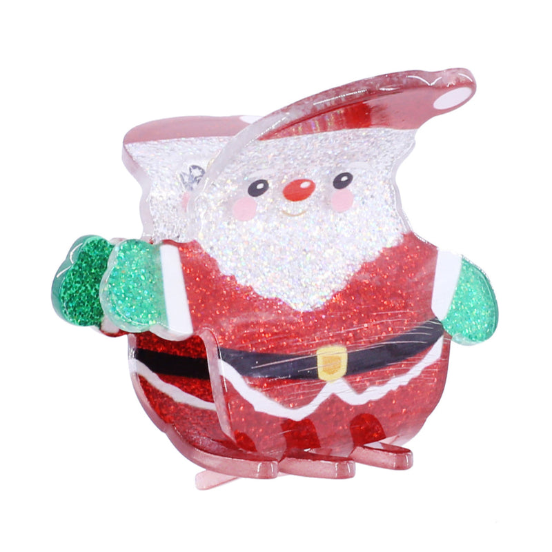 Christmas Claw Clip Assorted 4