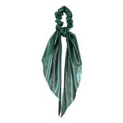 Hair Scrunchie Metallic Scarf Assorted 2