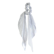 Hair Scrunchie Metallic Scarf Assorted 5