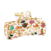 Claw Clip Glittery Stars Assorted 2