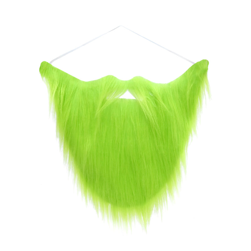 Mean Green Santa Beard 2