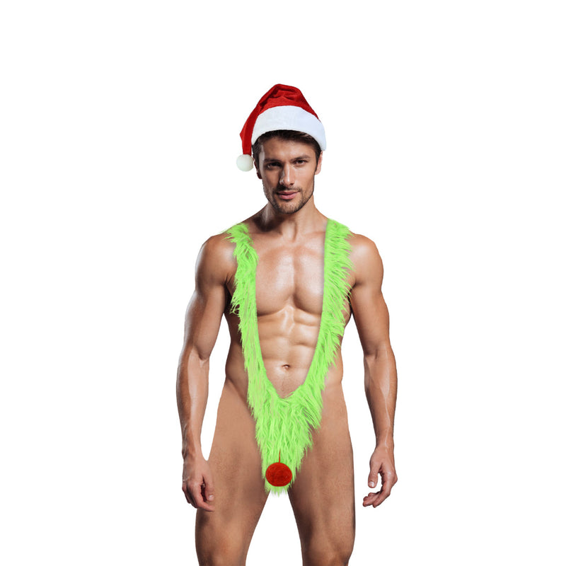 Mean Green Mankini Assorted 3
