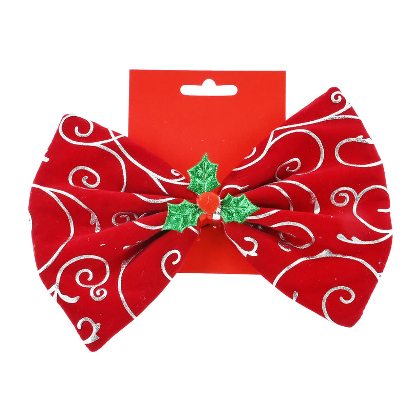Christmas Jumbo Party Bowtie Assorted 6
