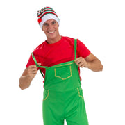 Workshop Elf Overalls Costume 4pc 2