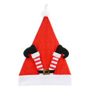 Santa Hat Adults Front Deco Assorted 2