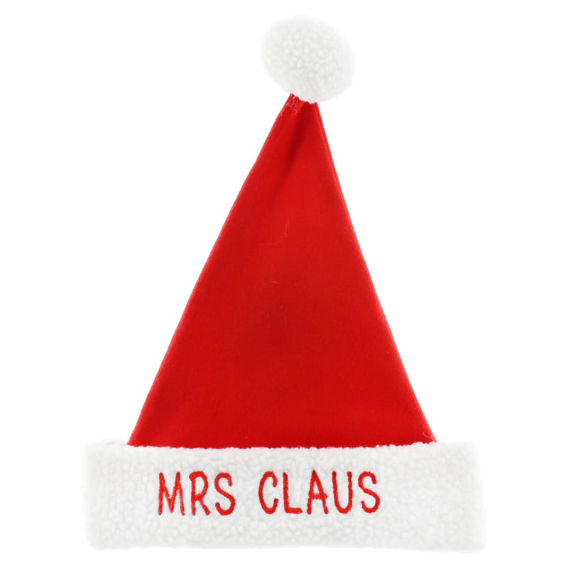 Santa Hat Family Embroidered Assorted 3