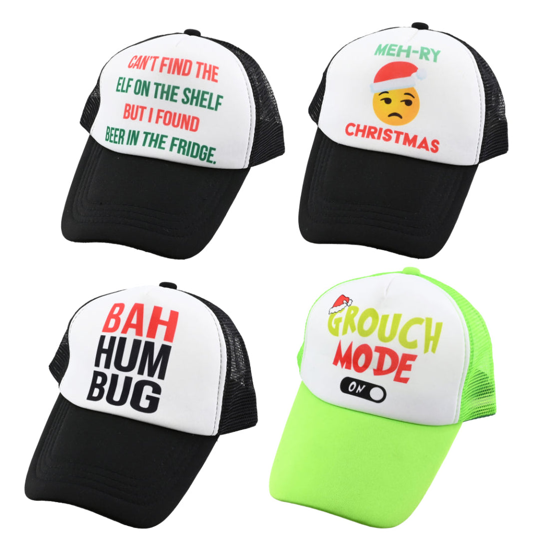 Christmas Caps & Hats | Santa Hats, Elf Caps, Antlers & Light-Up ...