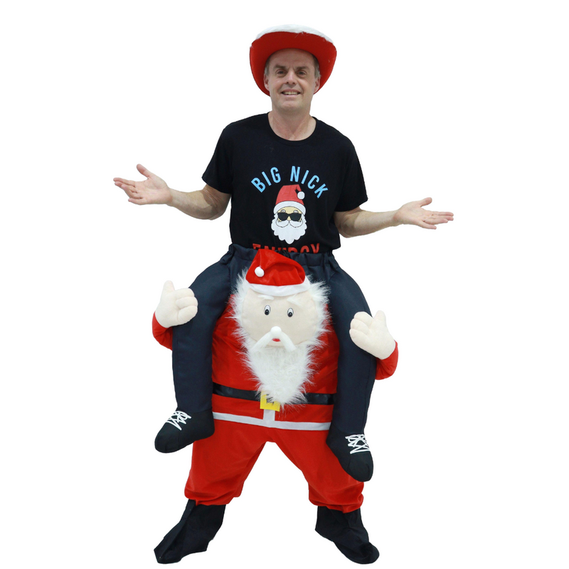 Novelty Carry Me Santa Christmas costume