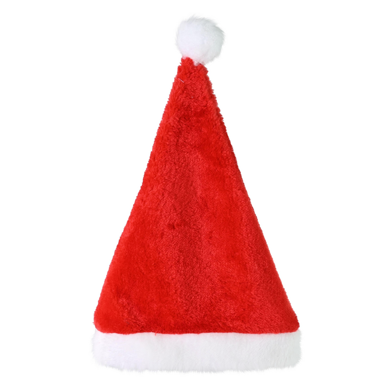 Kids plush Santa Christmas hat