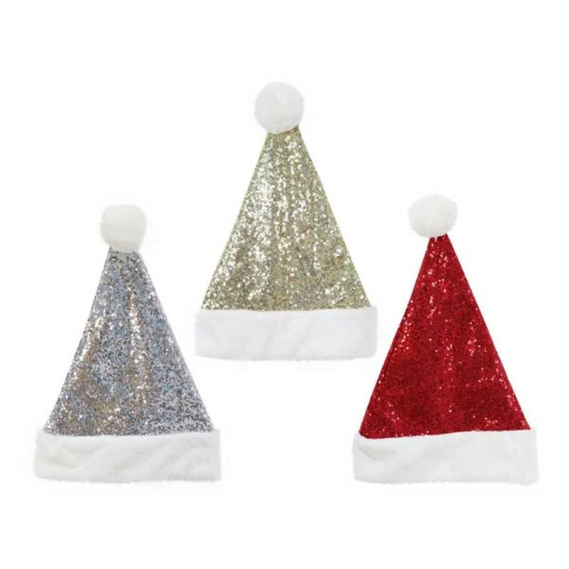 Santa Hat Sequins Asst