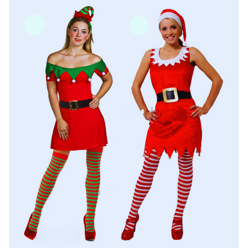 Christmas Santa Dress Set Adults