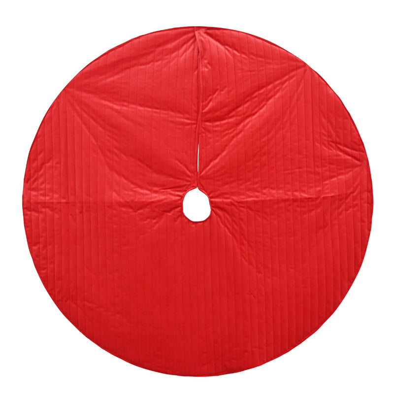 Tree Skirt Channel Stitched 120cm Assorted 4