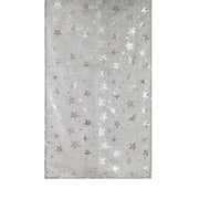 Runner Woven Foil Stars 180cm Assorted 4