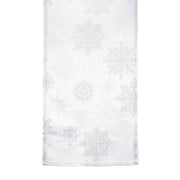 Runner White Woven Snowflake 180cm Assorted 2