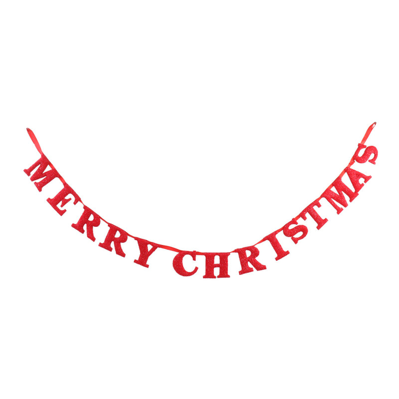 Merry Christmas Banner 160cm Assorted 2