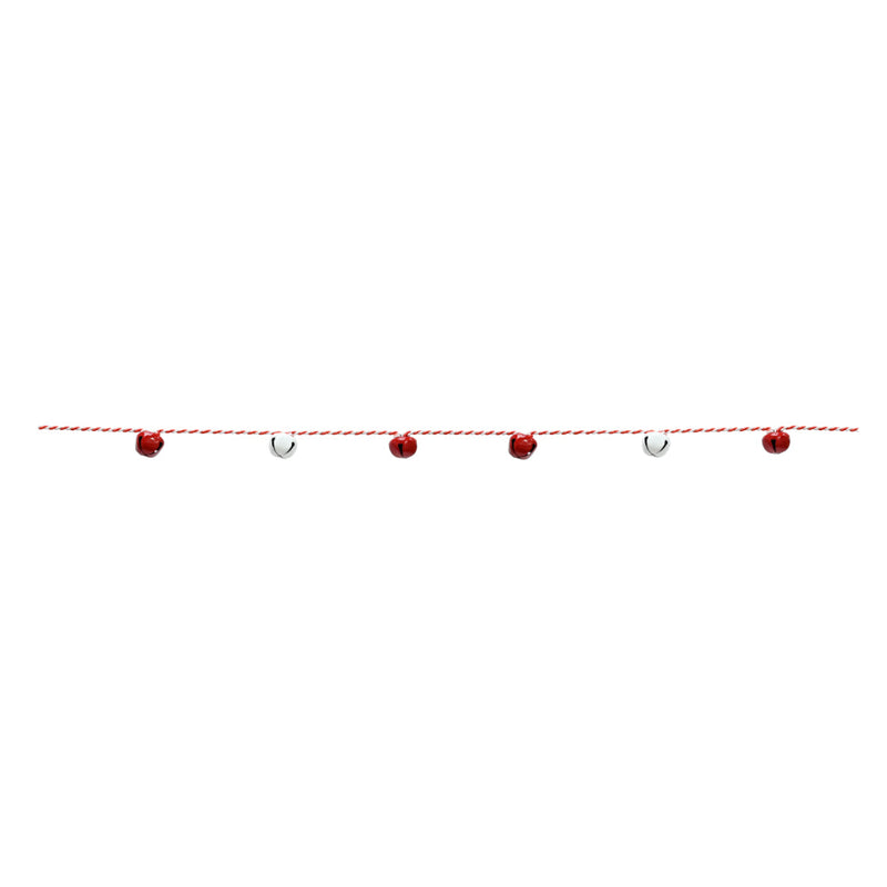 Nutbells String Garland 1.9m Assorted 5