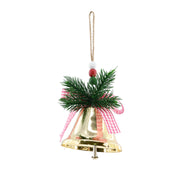 Bell Shiny Hanging Deco 20cm Assorted 2