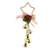 Star Hanger With Bells 32cm Assorted 3