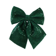 Classic Bow Velveteen Sequins Assorted 3