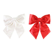 Bow Twinkly Satin Assorted